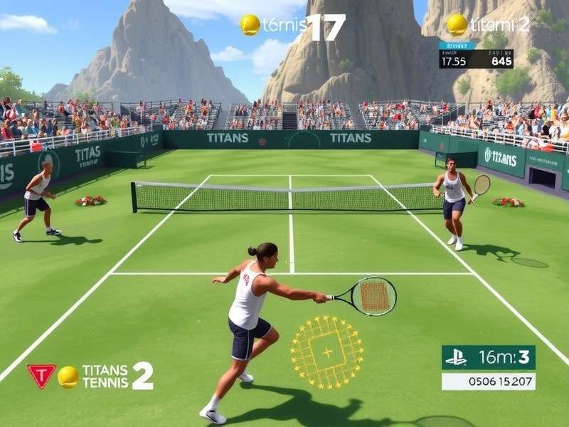 Titans Tennis Supreme Gameplay